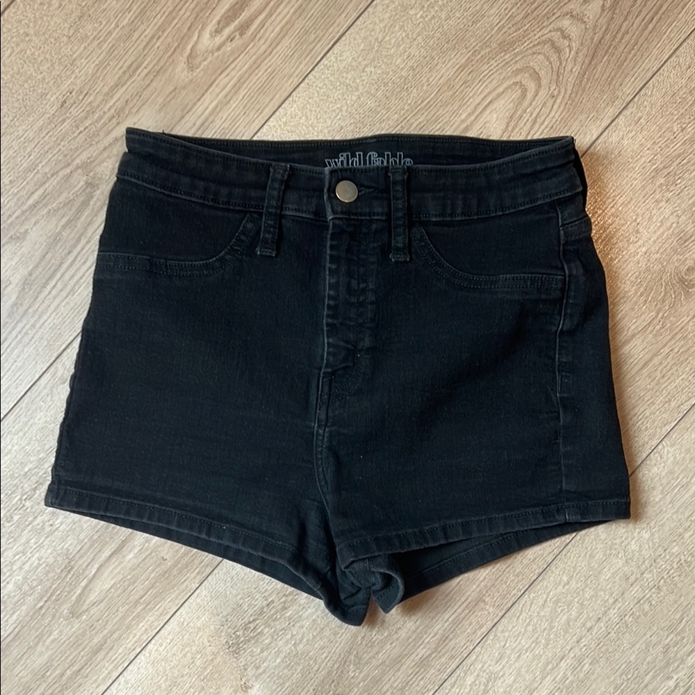 Wild Fable High Rise Black Shorts